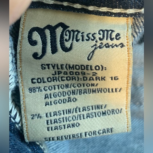 Miss Me Bootcut Jeans JP4009-2 Size 30 - Picture 2 of 16